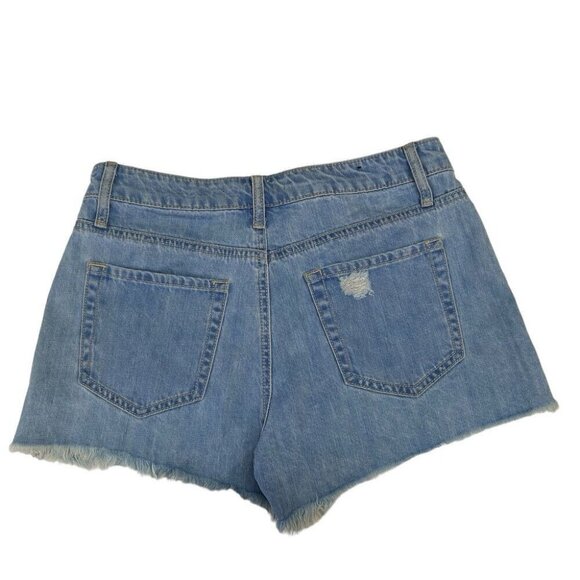 Insane Oene distressed denim shorts SIZE SMALL - Picture 2 of 4